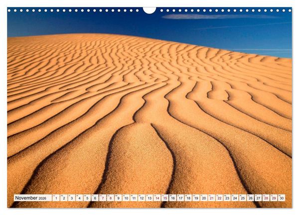 Produktbild: W&uuml;stenlandschaften (Wandkalender 2026 DIN A3 quer), CALVENDO Monatskalender