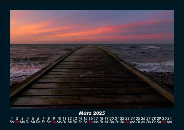 Produktbild: Sehnsucht nach Meer 2025 Fotokalender DIN A5