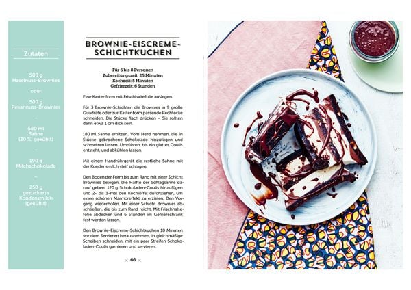 Produktbild: Leckere Eiscreme mit nur 4 Zutaten. Ohne Eismaschine. 100% nat&uuml;rlich