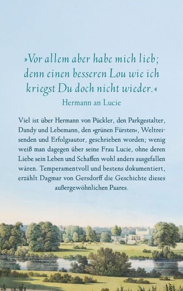 Produktbild: Alle Sch&ouml;nheit, aller Zauber. Lucie und Hermann von P&uuml;ckler