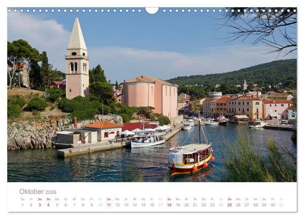 Produktbild: Kroatische Adriak&uuml;ste (Wandkalender 2026 DIN A3 quer), CALVENDO Monatskalender