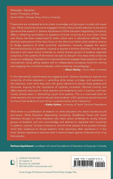 Produktbild: White Educators Negotiating Complicity