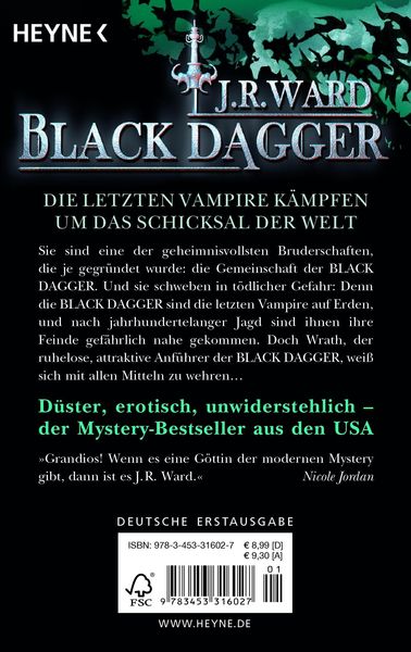 Produktbild: Nachtherz / Black Dagger Band 23