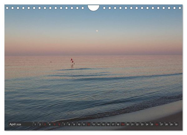 Produktbild: Blick aufs ruhige Meer (Wandkalender 2026 DIN A4 quer), CALVENDO Monatskalender