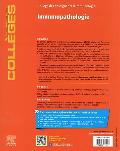 Produktbild: Coll&egrave;ge Des Enseignants d'Immunologie: Immunopathologie