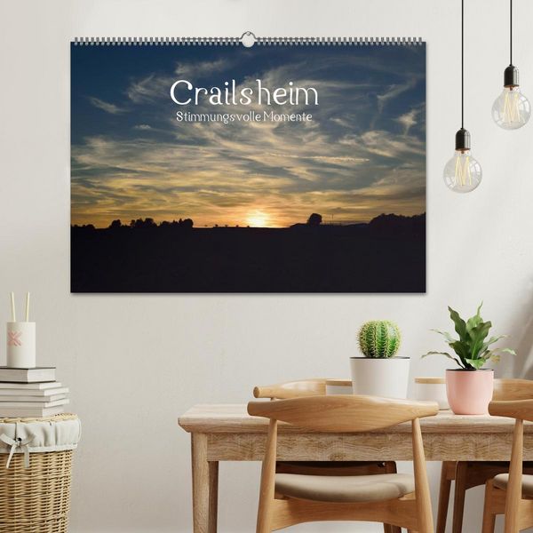 Produktbild: Crailsheim - Stimmungsvolle Momente (Wandkalender 2026 DIN A2 quer), CALVENDO Monatskalender