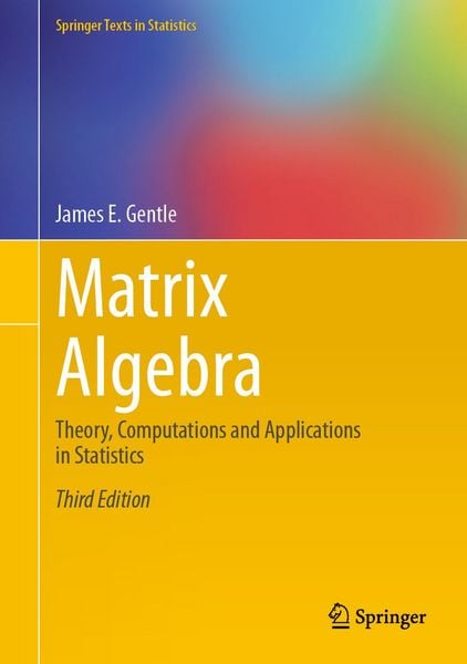 Produktbild: Matrix Algebra