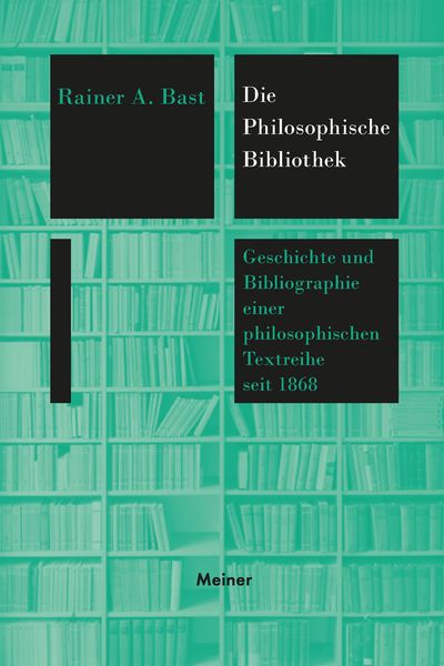 Produktbild: Die &raquo;Philosophische Bibliothek&laquo;