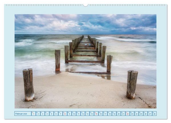 Produktbild: Fischland-Dar&szlig;-Zingst (hochwertiger Premium Wandkalender 2026 DIN A2 quer), Kunstdruck in Hochglanz