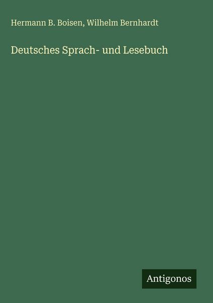 Produktbild: Deutsches Sprach- und Lesebuch