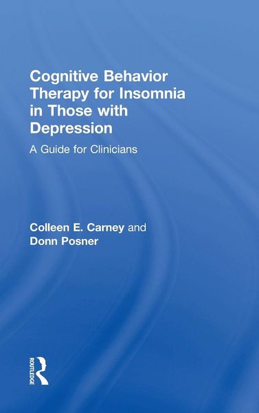 Produktbild: Cognitive Behavior Therapy for Insomnia in Those with Depression