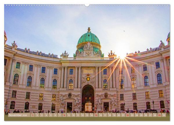 Produktbild: Herzlich willkommen in Wien (Wandkalender 2026 DIN A2 quer), CALVENDO Monatskalender