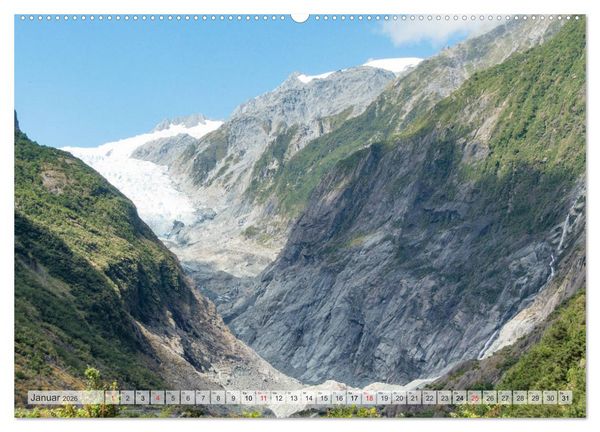Produktbild: Neuseeland - Wandelnde Landschaften (Wandkalender 2026 DIN A2 quer), CALVENDO Monatskalender