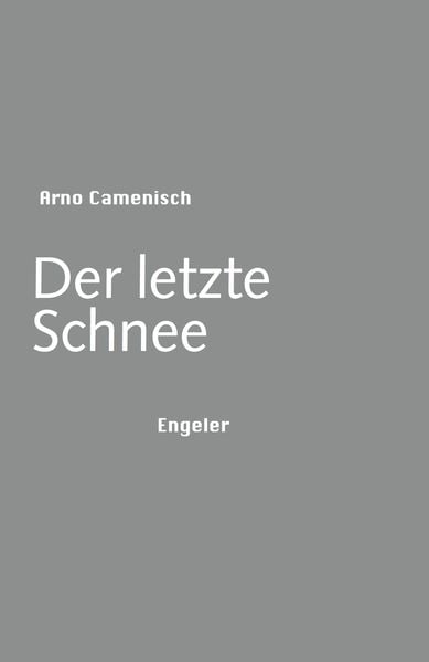 Produktbild: Der letzte Schnee