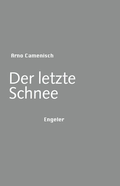 Produktbild: Der letzte Schnee