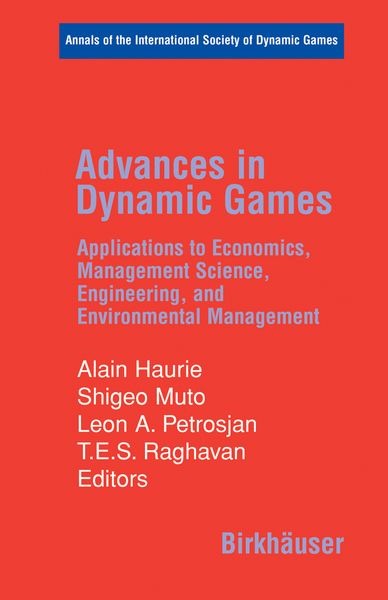 Produktbild: Advances in Dynamic Games