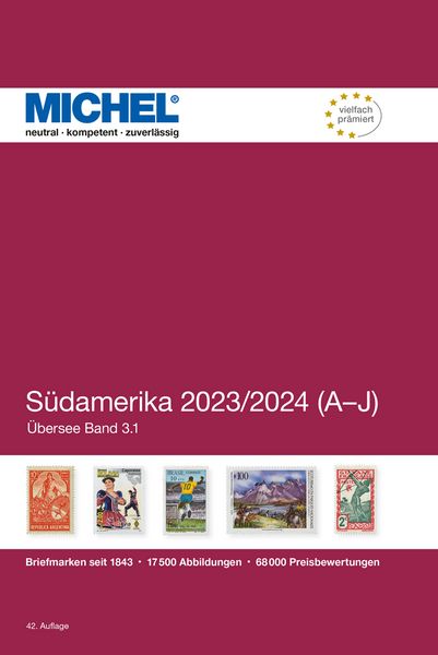 Produktbild: MICHEL S&uuml;damerika A-J 2023/2024