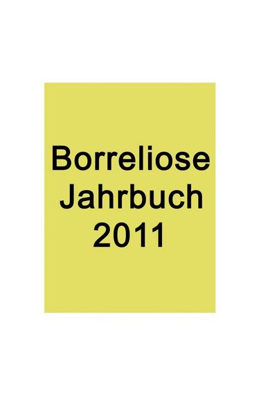Produktbild: Borreliose Jahrbuch 2011