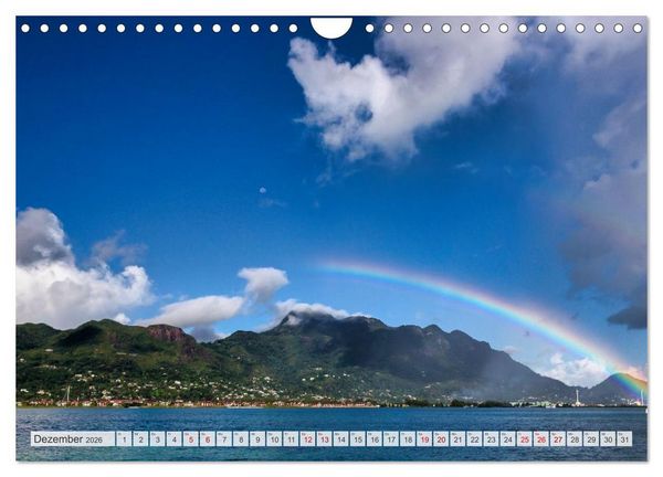 Produktbild: Die Seychellen - ganz nah am Paradies (Wandkalender 2026 DIN A4 quer), CALVENDO Monatskalender