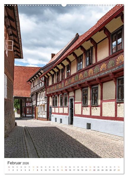 Produktbild: Die Stadt Hornburg (hochwertiger Premium Wandkalender 2026 DIN A2 hoch), Kunstdruck in Hochglanz