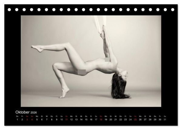 Produktbild: Sch&ouml;nheiten in schwarz-weiss (Tischkalender 2026 DIN A5 quer), CALVENDO Monatskalender