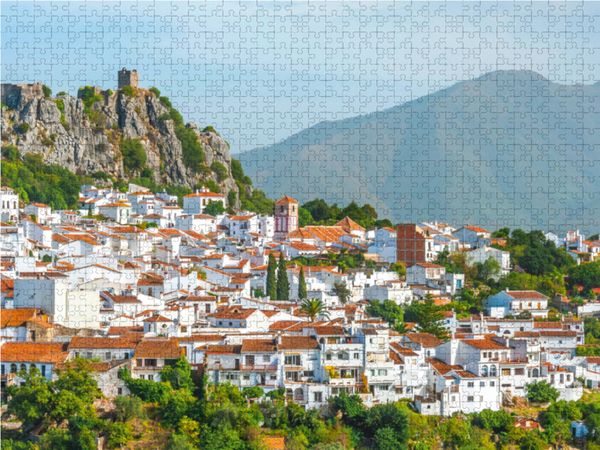 Produktbild: CALVENDO Puzzle Gauc&iacute;n im Gebirge der Serran&iacute;a de Ronda 1000 Teile Lege-Gr&ouml;&szlig;e 64 x 48 cm Foto-Puzzle Bild von J&uuml;rgen Feuerer