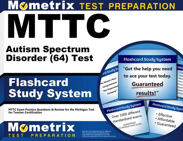 Produktbild: Mttc Autism Spectrum Disorder (64) Test Flashcard Study System
