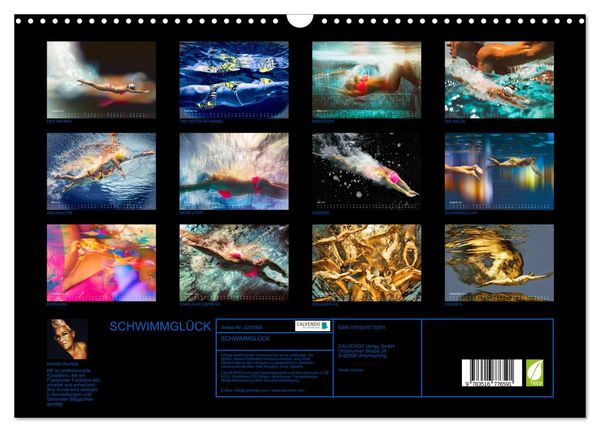 Produktbild: SCHWIMMGL&Uuml;CK (Wandkalender 2027 DIN A3 quer), CALVENDO Monatskalender