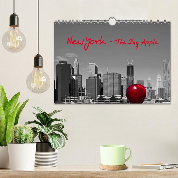 Produktbild: New York &ndash; The Big Apple (Wandkalender 2026 DIN A4 quer), CALVENDO Monatskalender