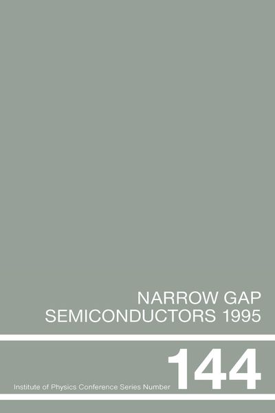 Produktbild: Narrow Gap Semiconductors 1995