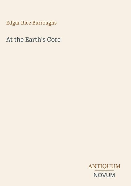Produktbild: At the Earth's Core