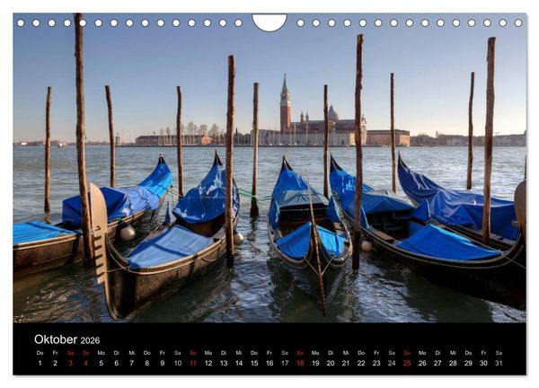 Produktbild: Bella Venezia (Wandkalender 2026 DIN A4 quer), CALVENDO Monatskalender
