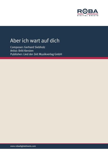 Produktbild: Aber ich wart auf dich