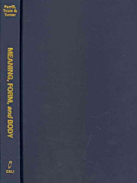 Produktbild: Parrill, F: Meaning, Form and Body