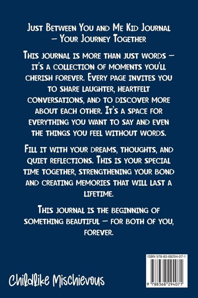 Produktbild: Just Between You and Me Kid Journal