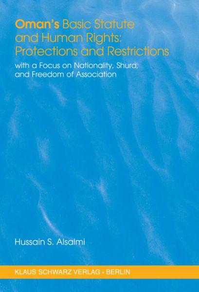 Produktbild: Oman's Basic Statute and Human Rights: Protections and Restrictions