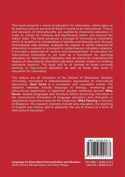 Produktbild: Education for Intercultural Citizenship