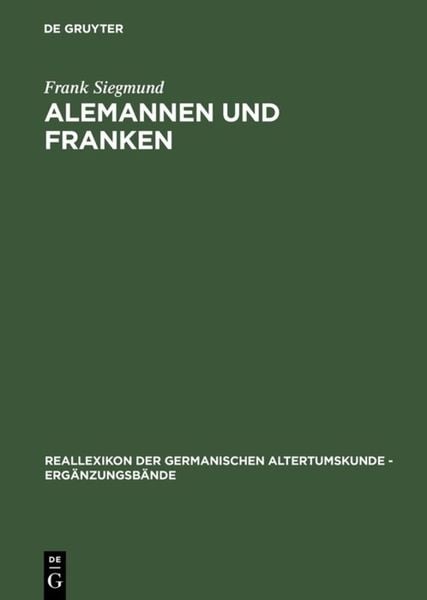 Produktbild: Alemannen und Franken