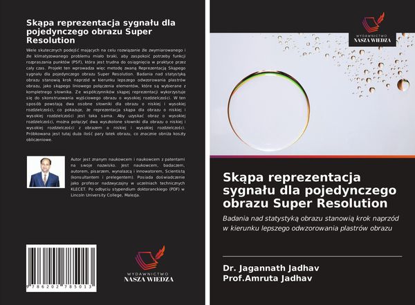 Produktbild: Sk&iquest;pa reprezentacja sygna&iquest;u dla pojedynczego obrazu Super Resolution