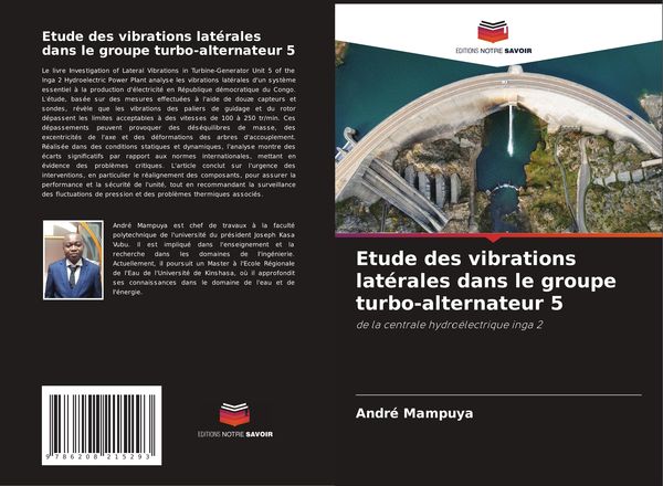 Produktbild: Etude des vibrations lat&eacute;rales dans le groupe turbo-alternateur 5