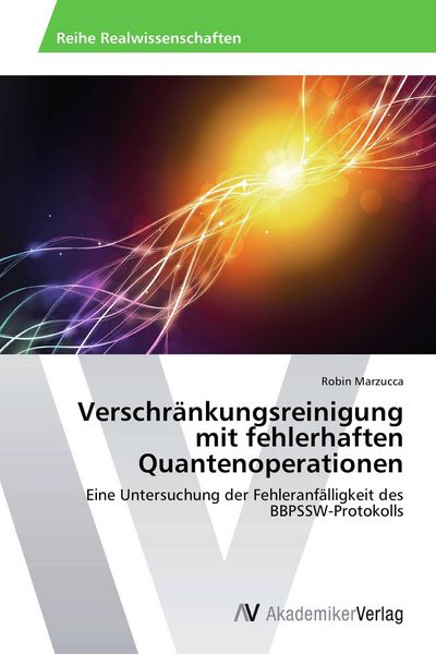 Produktbild: Verschr&auml;nkungsreinigung mit fehlerhaften Quantenoperationen