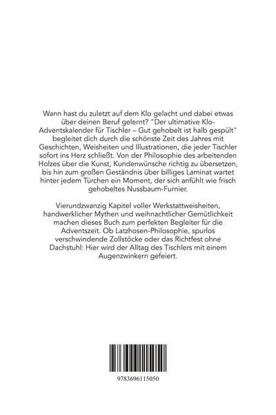Produktbild: Der ultimative Klo-Adventskalender f&uuml;r Tischler