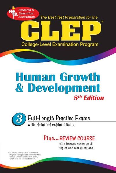 Produktbild: CLEP Human Growth and Development: The Best Test Preparation