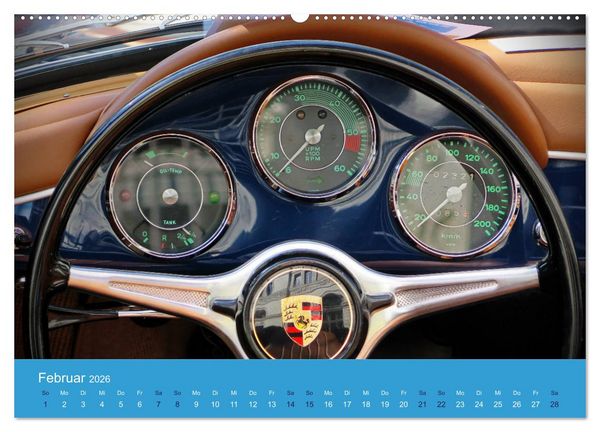 Produktbild: Porsche Classics (Wandkalender 2026 DIN A2 quer), CALVENDO Monatskalender