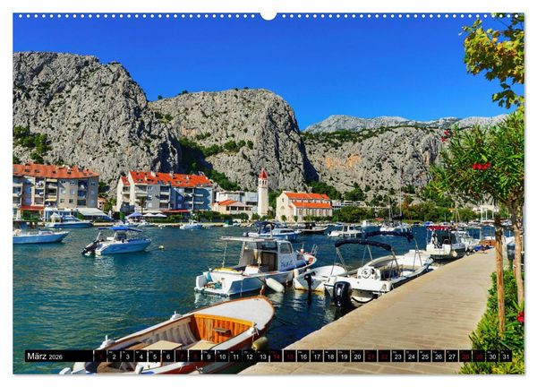 Produktbild: DALMATIEN - KROATISCHE K&Uuml;STE - Split mit Umgebung (Wandkalender 2026 DIN A2 quer), CALVENDO Monatskalender