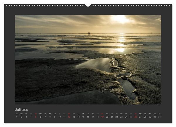 Produktbild: Impressionen aus St. Peter-Ording (Wandkalender 2026 DIN A2 quer), CALVENDO Monatskalender