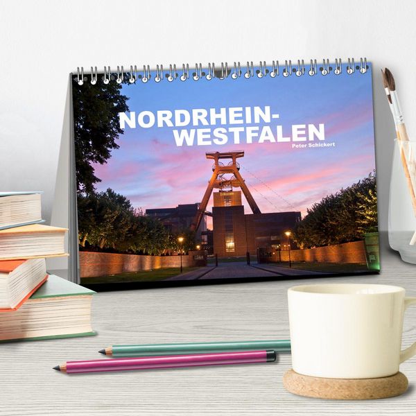 Produktbild: Nordrhein-Westfalen (Tischkalender 2026 DIN A5 quer), CALVENDO Monatskalender
