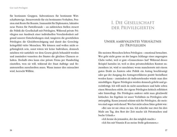 Produktbild: Gier nach Privilegien