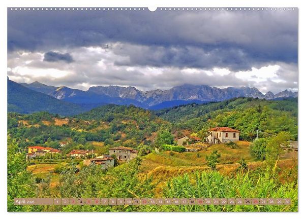 Produktbild: Garfagnana, Impressionen aus dem Norden der Toskana (Wandkalender 2026 DIN A2 quer), CALVENDO Monatskalender