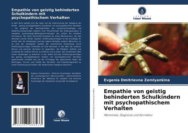 Empathie von geistig behinderten Schulkindern mit psychopathischem Verhalten, Taschenbuch von Evgenia Dmitrievna Zemlyankina, Verlag Unser Wissen,